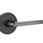 Emtek Helios Lever Handle With Disk Rosette 