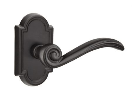 Transitional Heritage Sectional Entry set with L-Square Knurled Lever, EM4716LSKN