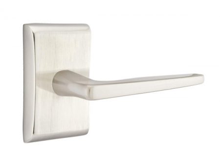 Emtek Faceted T-Bar Style Door Lever with Neos Rosette